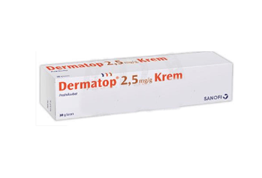 DERMATOP 2,5 MG 30 GR KREM